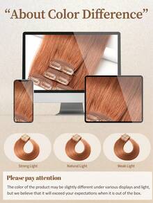 4PCS With 8 Clips Straight Clip In Hair Extensions 100% Real Human Hair Color 33# Auburn Brown 12-18 Inch Double Weft Invisible Clip Hair Extensions Remy Natural Human Hair For Women Girls Daily Full HeadUse Winter Christmas Halloween Costumes Autumn Outfits Women Fall Outfits - S33 - View 13