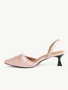CUCCOO CHICEST Giày sandal cao gót nữ - Màu Hồng baby - Xem 5