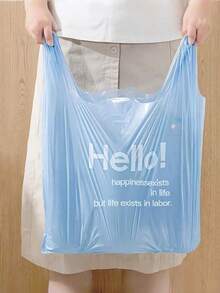 50 Túi rác lớn dày dặn - Chống rò rỉ và rách, được làm từ chất liệu polyethylene bền chắc, thích hợp cho nhà bếp, phòng tắm, phòng khách và các không gian khác, túi đựng rác gia đình, thiết kế chống rò rỉ, cấu trúc chắc chắn, quà tặng Ngày của Mẹ, quà tặng Ngày của Cha - Túi đựng rác được phân loại theo màu sắc - Xem 5