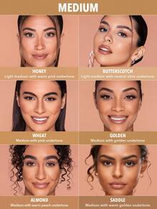 SHEGLAM Complexion Pro Long Lasting Breathable Matte Foundation-Golden Matte Sweat-Proof Foundation Oil Control Full Coverage Pore-Less Concealer Waterproof Flawless Non-Fading Weightless Liquid Foundation Brand Beauty Makeup Face Paint Cosmetic For Women Girls Perfect For Spring Summer Ideal For Y2K Fancy Fashion Suitable For Birthday Mother'S Day Gift Rave Party Ready Best Color - Golden - View 6