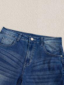 Men Slant Pocket Jeans - Medium Wash - View 3