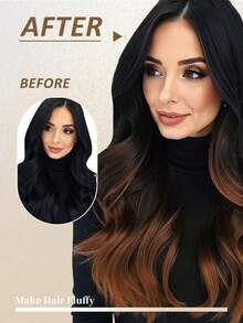 4PCS With 8 Clips Straight Clip In Hair Extensions 100% Real Human Hair Color 33# Auburn Brown 12-18 Inch Double Weft Invisible Clip Hair Extensions Remy Natural Human Hair For Women Girls Daily Full HeadUse Winter Christmas Halloween Costumes Autumn Outfits Women Fall Outfits - S33 - View 7