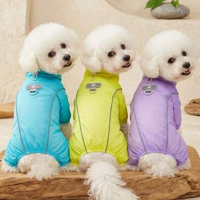 PETSIN Pet Spring New Dog Clothes Animal Supplies Pet Clothing Dog Tank Top Cat T-Shirt Teddy Outfits Small Animal Attire Casual Cool Tank Top Dog Clothes Cat Clothes Two-Season Spring & Summer New Tank Top