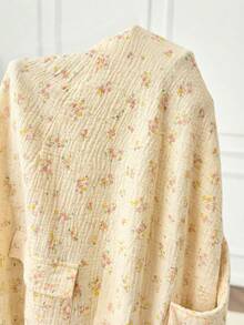 Maternity Ditsy Floral Delivery Dress - Multicolor - View 10