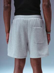 STYNVO Men's Casual Drawstring Shorts With Pockets - Grey - View 2