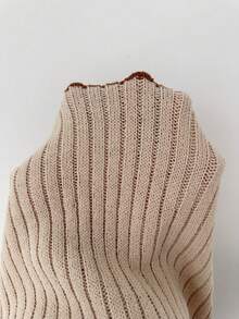 Elenzga Vestido de punto elegante de manga corta con cuello en U, ajustado, de largo medio con abertura en el bajo, diseño de rayas, estilo versátil de señora, nuevo para primavera/verano - Multicolor - Ver 7