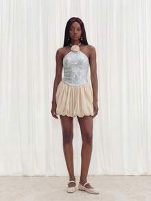 Zapatos planos cómodos de mujer ADAMUMU con punta cuadrada, estilo casual, de fiesta u oficina, con hebilla, transpirables, de tejido hueco y malla, tipo slip-on, color albaricoque - Albaricoque - Ver 2