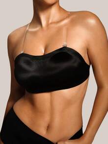 3件装女士极简抹胸文胸 - 彩色 - 查看 3