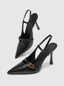 CUCCOO BIZCHIC Giày cao gót nữ - màu đen - Xem 6