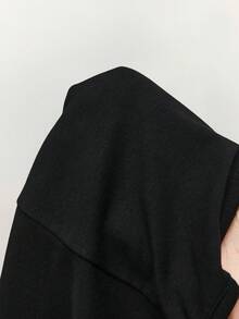 Amplova 女士性感露背吊带连体紧身衣 - 黑色 - 查看 9