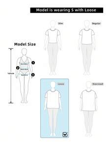 Modelyn Camiseta suelta, favorecedora y versátil con diseño de manga corta, cuello redondo y parches de encaje - Amarillo - Ver 8