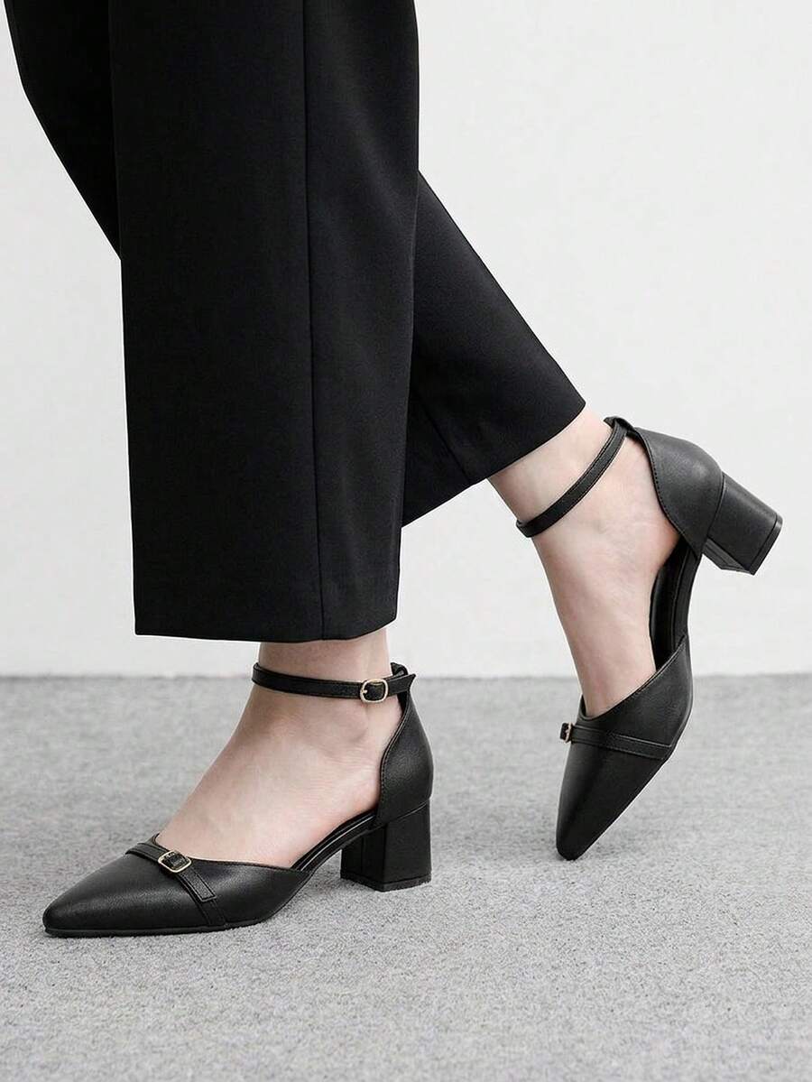 CUCCOO BIZCHIC Giày cao gót thời trang nữ - màu đen - Xem 1