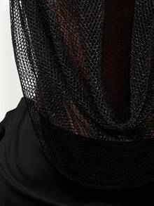 BamGleam 2026 Frühling/Sommer Neue Sexy Mesh Perlen Trägershirt für Frauen - Braun - Übersicht 9