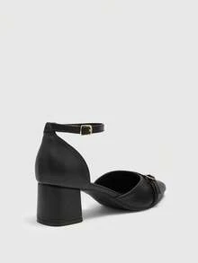 CUCCOO BIZCHIC Giày cao gót thời trang nữ - màu đen - Xem 5