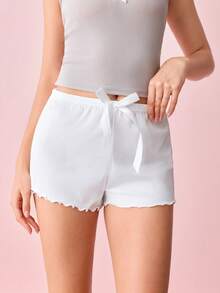 3件套女士休闲条纹家居服睡裤套装 - 彩色 - 查看 8