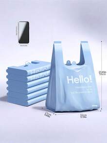 50 Túi rác lớn dày dặn - Chống rò rỉ và rách, được làm từ chất liệu polyethylene bền chắc, thích hợp cho nhà bếp, phòng tắm, phòng khách và các không gian khác, túi đựng rác gia đình, thiết kế chống rò rỉ, cấu trúc chắc chắn, quà tặng Ngày của Mẹ, quà tặng Ngày của Cha - Túi đựng rác được phân loại theo màu sắc - Xem 3
