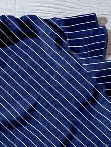 EMERY ROSE Camicia casual a righe con maniche a volant, adatta per l'estate, taglie comode - Multicolore - Visualizzare 4