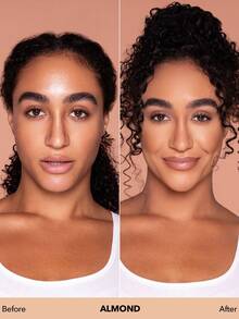 SHEGLAM Complexion Pro Long Lasting Breathable Matte Foundation-Almond Matte Sweat-Proof Foundation Oil Control Full Coverage Pore-Less Concealer Waterproof Flawless Non-Fading Weightless Liquid Foundation - Almond - View 3
