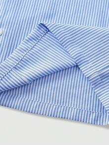 PAVTROS Áo sơ mi nam tay ngắn phong cách xe hơi cổ điển, kiểu dáng đường phố Mỹ, dáng rộng, cổ , họa tiết xe hơi cổ điển, lấy cảm hứng từ phong cách đường phố và cargo thập niên 90, quà tặng ngày lễ, quà tặng cho bạn trai/chồng. - Màu xanh lam - Xem 6