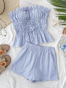 Blue and White