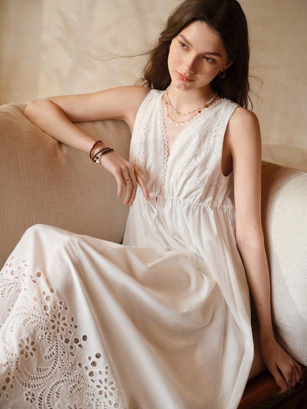 maxi cream dress The Inspiration Floral – Shop the Mint Cross back maxi dress Valencia Dress in Ivory Clothing-size:3x Web Collection: Chateau