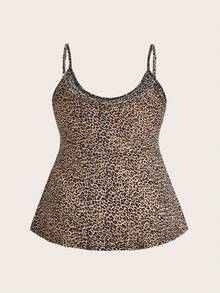 SHEIN EZwear 大码女式褶皱休闲百搭日常吊带背心 - 彩色 - 查看 6
