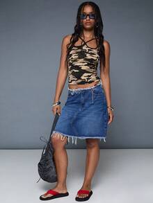 COUREZ Áo tank top và áo hai dây dành cho nữ - Nhiều màu - Xem 2