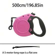 Retractable Dog Leash Automatic Extending Nylon Rope For Large Dogs Walking - Multicolor - View 24