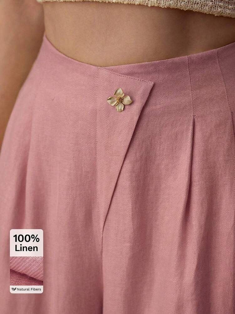 WOMEN'S 100% LINEN CASUAL, DATE, COMMUTE SUIT PANTS, SPRING/SUMMER