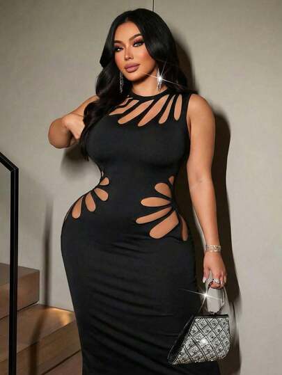strapless open back dress Wholesale Sequin Evening Dresses Formal Party Dress Plus Size Shiny main image 0