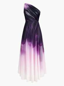 MOTF Soiréza WOMEN'S POSITIONING PRINTED MESH PARTY DRESS, SPRING/SUMMER - Multicolor - View 1