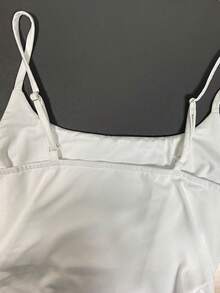 Resyla 3pcs/Set Summer Casual Solid Color Camisole - Brown - View 4
