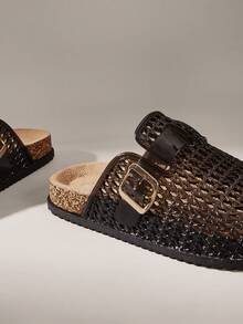 Solecia Giày bệt nữ - màu đen - Xem 5