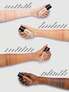 SHEGLAM Complexion Pro Long Lasting Breathable Matte Foundation-Deep Coffee Matte Long Lasting Full Cover Sweat Proof Foundation Oil Control Full Coverage Poreless Concealer Waterproof Long Lasting Full Cover Poreless Flawless Oil-Control Non-Fading Liquid Foundation Weightless Soft Foundation Brand Beauty Makeup Face Paint Cosmetic For Women Girls Perfect For Spring Summer Ideal For Y2K Fancy Fashion Suitable For Birthday Mother'S Day Gift Rave Party Ready Best Color - Deep Coffee - View 7