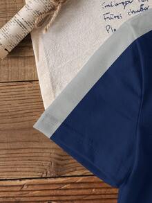 SCOOBY-DOO X SHEIN 男童圆领短袖休闲T恤 - 白色 - 查看 3