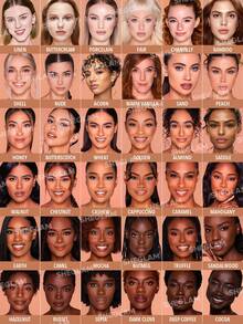 SHEGLAM Complexion Pro Long Lasting Breathable Matte Foundation-Cappuccino Matte Sweat-Proof Foundation Oil Control Full Coverage Pore-Less Concealer Waterproof Flawless Non-Fading Weightless Liquid Foundation Brand Beauty Makeup Face Paint Cosmetic For Women Girls Perfect For Spring Summer Ideal For Y2K Fancy Fashion Suitable For Birthday Mother'S Day Gift Rave Party Ready Best Color - Cappuccino - View 7