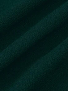 Sweetra Women's Metal Waist Design Wide Leg Loose Elegant Pants - Dark Green - View 3