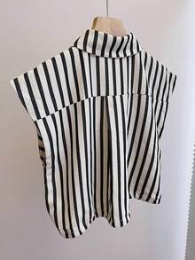 Resyla 条纹翻领束腰衬衫 - 彩色 - 查看 2