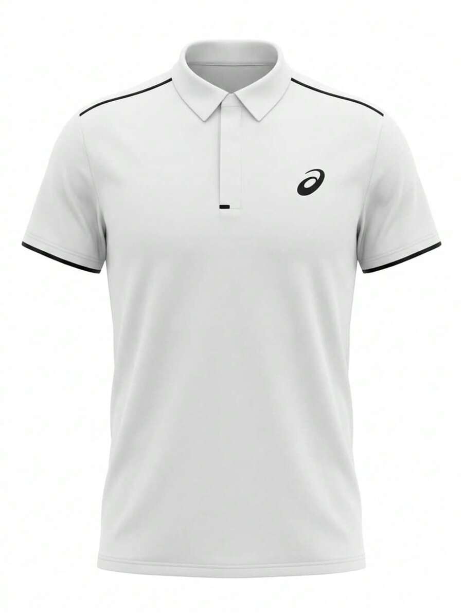 Asics Gel-Cool Men's Polo T-Shirt White - White - View 1