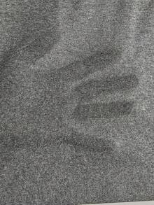 SHEIN ICON 加大码 Y2k 夏季黑色网纱透视性感水钻亮片女士水钻字母网纱露背紧身吊带背心 - 灰色 - 查看 10