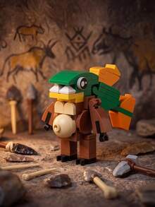 MINKOJA 1 Set Blok Bangunan dengan Makhluk dari "Shan Hai Jing", Dilengkapi Model Detail dalam Berbagai Pose. Kit Rakitan Kreatif Ini Sempurna untuk Keluarga Bermain Game Kreatif di Dalam Ruangan dan Juga Dapat - MultiWarna - View 7