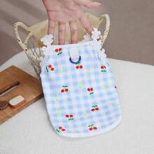 PETSIN 宠物春季新款狗狗服装 动物用品 宠物服装 狗狗背心 猫咪T恤 泰迪熊套装 小型动物服装 休闲酷炫背心 狗狗服装 猫咪服装 春夏两季新款背心 - 彩色 - 查看 20