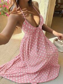 Women Midi Dresses - Rosa - View 5