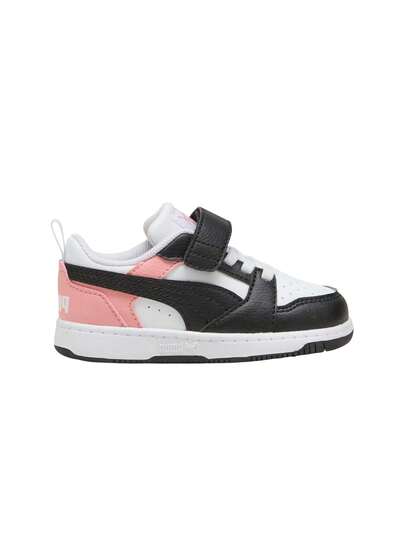 Puma Ebound V6 Lo Ac+ Inf Kids Sneakers Black White Pink 397420
