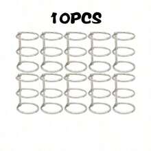 2 piezas de anillos sueltos de metal para encuadernación de hojas sueltas, círculos de calendario para clips de cuaderno, álbum, scrapbook, accesorios lindos - Multicolor - Ver 12