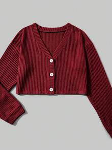 ROMWE Kawaii Plus Size Casual Ditsy Floral Camisole & Solid Color Top 2-Piece Set, Versatile For Spring Valentine's Day - Burgundy - View 3