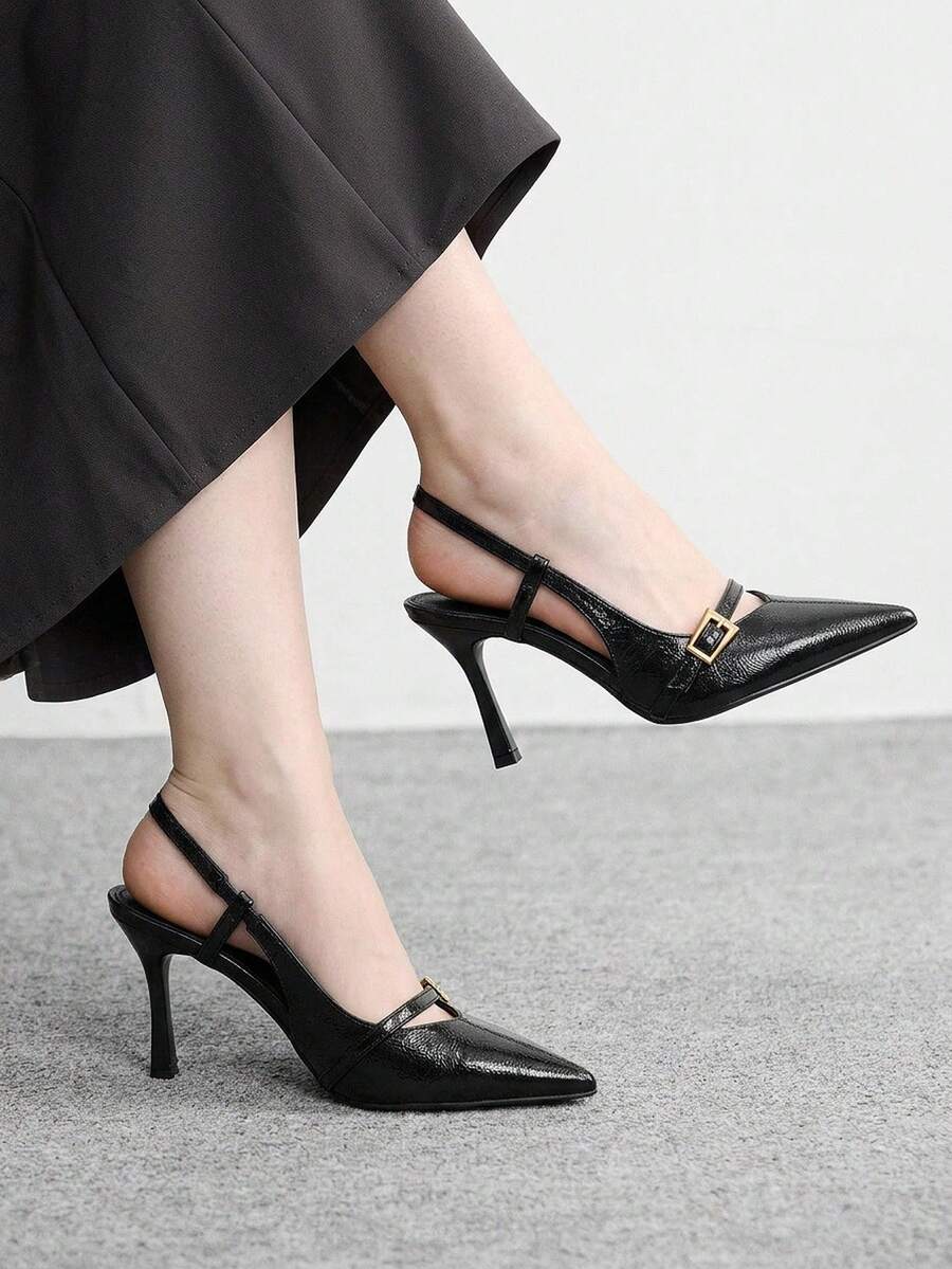 CUCCOO BIZCHIC Giày cao gót nữ - màu đen - Xem 1