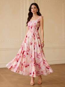 ZEYLAH 女士碎花A字连衣裙 - 彩色 - 查看 5