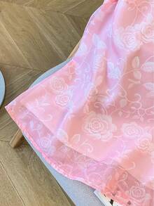 Resyla 女士优雅印花无袖衬衫，夏季 - 彩色 - 查看 7