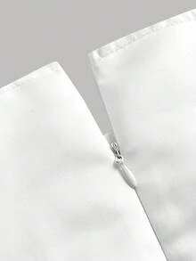 Girlism Đầm dài phồng dáng vintage thanh lịch dành cho thiếu nữ, đầm chữ A thắt eo kiểu vintage, đầm trắng xếp ly rộng rãi, thích hợp cho đám cưới, hẹn hò, đi chơi và phong cách Pháp dễ thương. - trắng - Xem 5